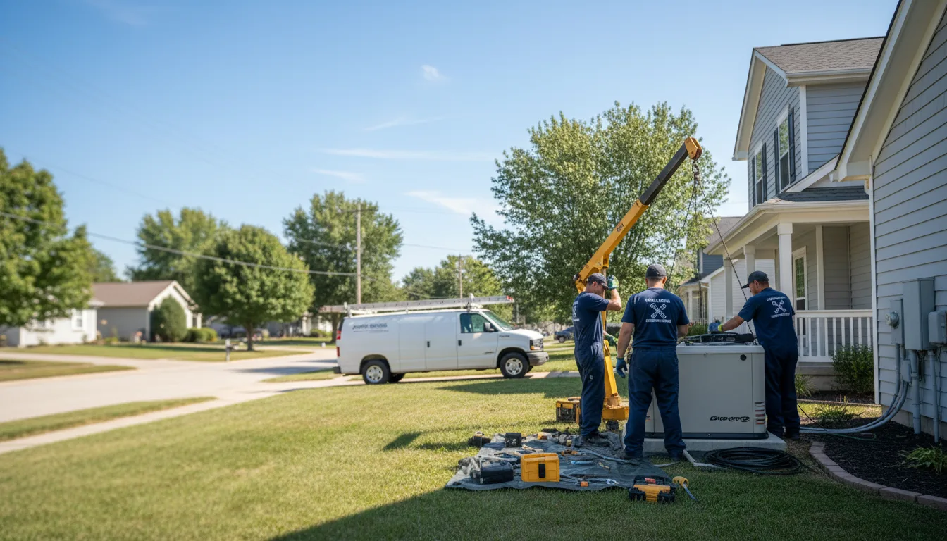 Generator Installation in Larned, KS near me